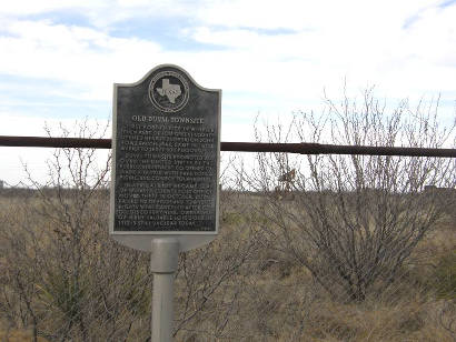 Duval Tx - Old Duval Townsite Historical Marker