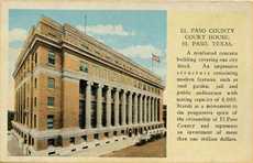 1917 El Paso County Courthouse,  Texas