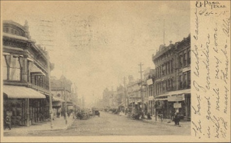 El Paso TX - Street , 1906