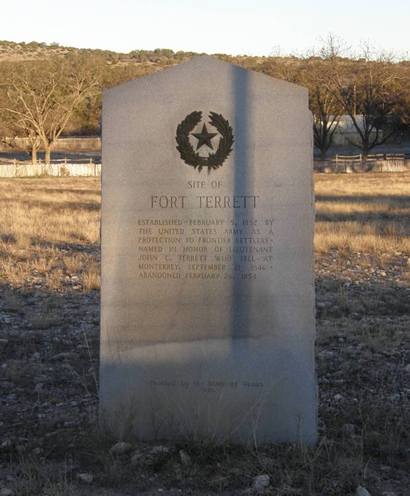 Sutton County Tx - Fort Terrett TX Centennial Marker