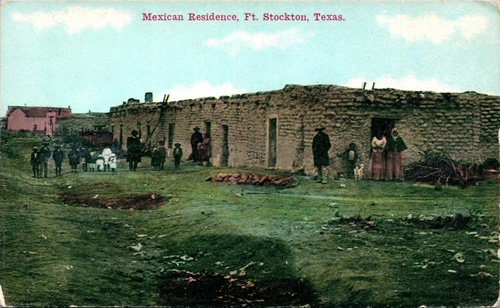 Fort Stockton,  TX - Mexican Residence 
