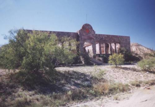 Kent Texas - Kent School on I-10, 