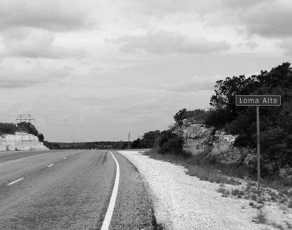 Loma Alta Tx Road Sign