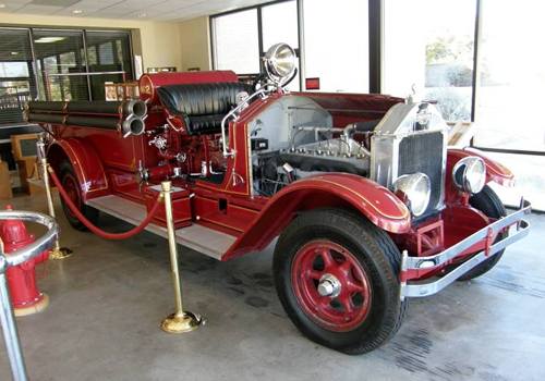 Midland Tx - Midland Fire Museum Fire Truck 