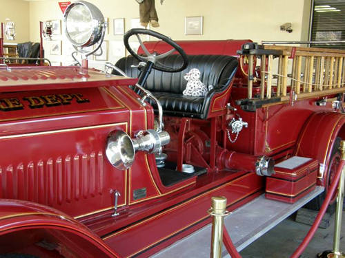 Midland Tx - Midland Fire Museum Fire Truck 