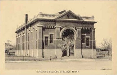 TX Midland Christian Church 1929