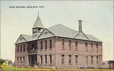 TX Midland High School 1909
