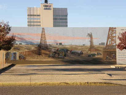 Odessa Tx - Oil Field Wall Mural