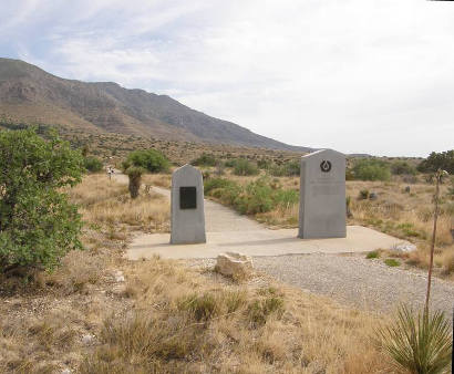 Pine Springs TX markers