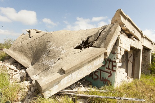Shumla TX Motel Ruins