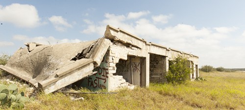 Shumla TX Motel Ruins