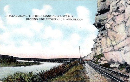 Shumla TX Rio Grande Sunset Railroad 