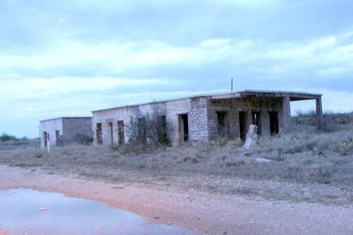 Ghost town Shumla, Texas ruins