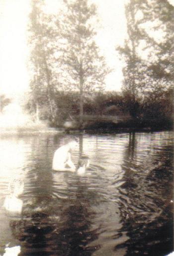 West Texas natural spring swimming hole