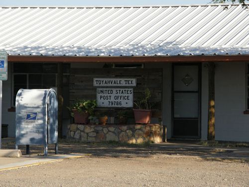 Toyahvale Tx Post Office  79786 