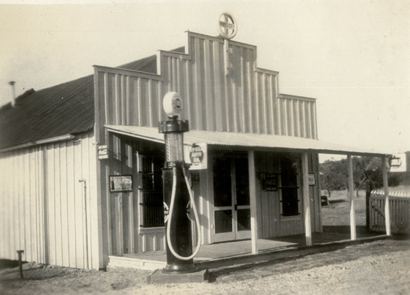 Wink, Texas gas station, 1910