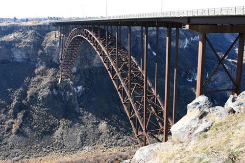 Twin Falls Idaho I.B. Perrine Bridge Thousand Falls Scenic Byway