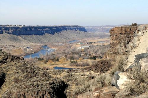 Twin Falls Idaho Snake River Canyon 