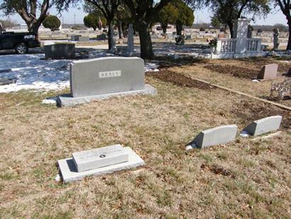 Brady Tx - Braly Family Plot Rest Haven Cemetery