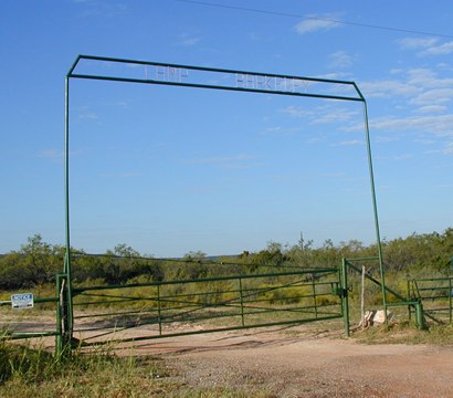 Texas WWII Camp Barkeley gate