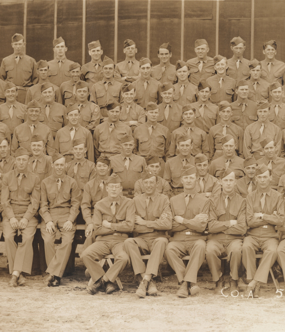 Texas - Camp Howze Company A, 57 Battalion, 1945