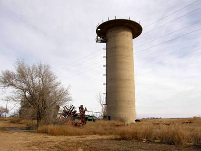 POW Camp water tower Hereford Texas