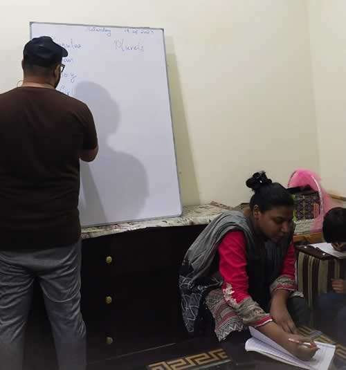 Lesson for August 19, 2023  class of  Little lingusits of Lahore