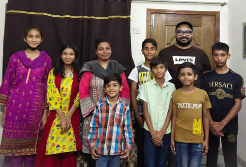 Loving League of Lecturers and Little Linguists of Lahore Aug. 19, 2023 class